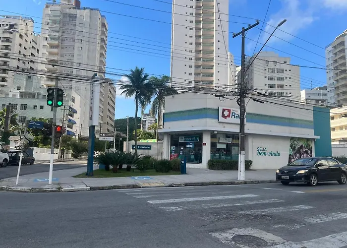 Praia Das Asturias - Wi-Fi E Ar Condicionado Nos Quartos Guarujá